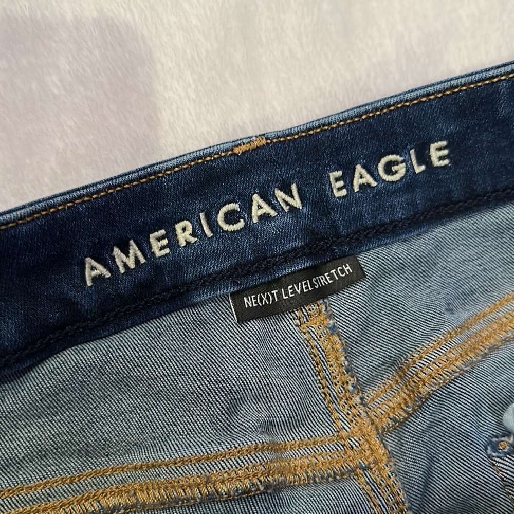 AE ne(x)t level stretch blue jeans - Picture 5 of 10